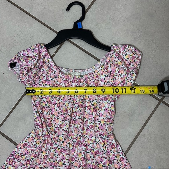 Btween Girls Kids Pink Floral Spring Dress size 6. - Picture 5 of 6